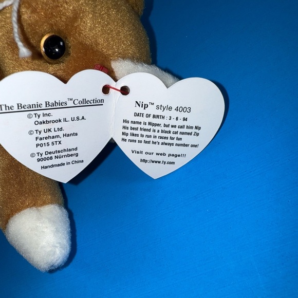 Ty Beanie Baby Nip - Picture 7 of 9